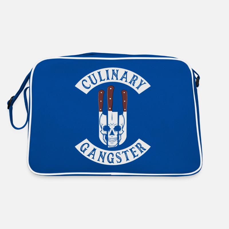 Culinary Gangster for Cooking Lovers and Chefs Retro Tasche