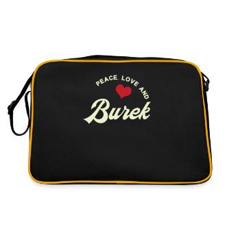 Burek Balkan Spécialités - Sac Retro - noir/or - Dos