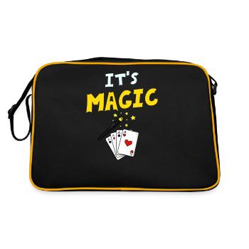 Magie magique Magie Magique Magie - Sac Retro - noir/or - Dos