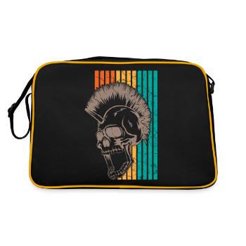 Punk Punks - Sac Retro - noir/or - Dos