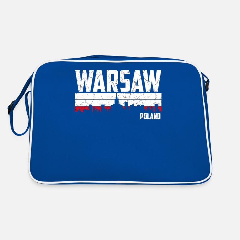 Varsovie Skyline Pologne Sac Retro