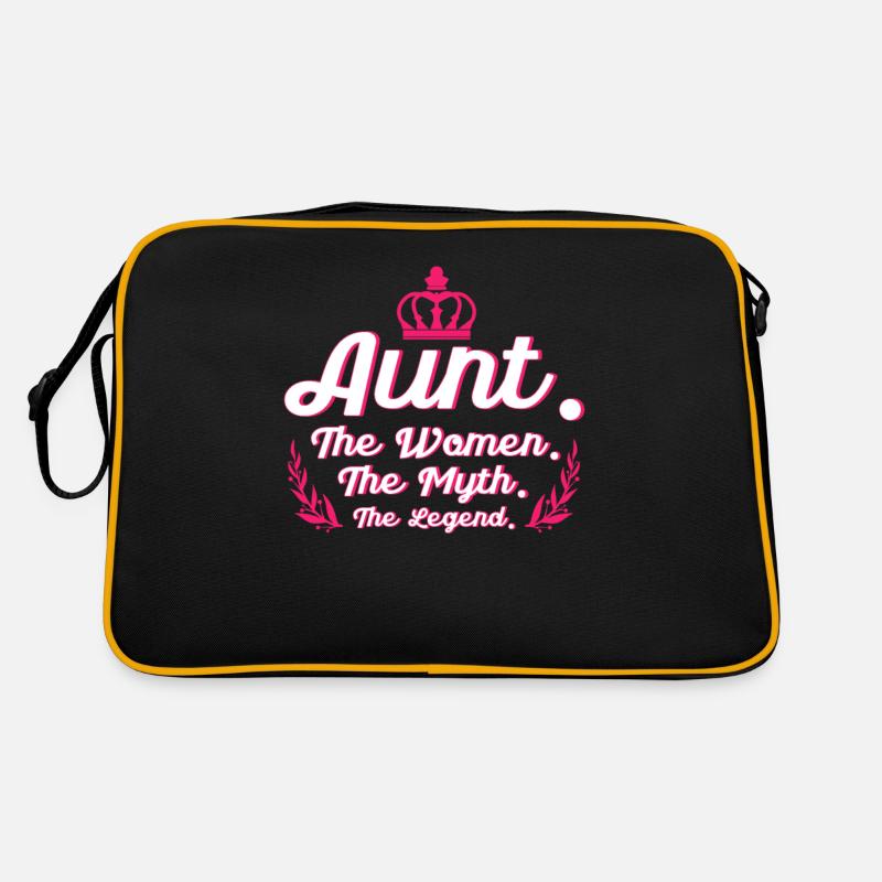 Aunt Best Aunt Aunts Retro Bag