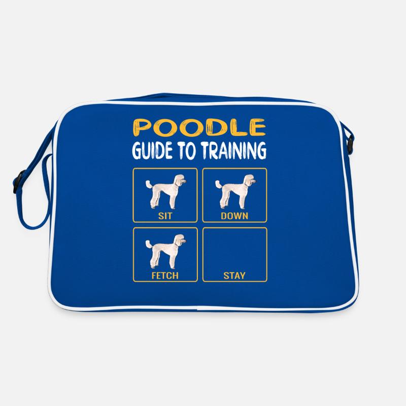 Guide de caniche à la formation de l’obéissance de chien Sac Retro