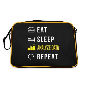Data Analytics Data Engineering for a Data - Sac Retro - noir/or - Dos