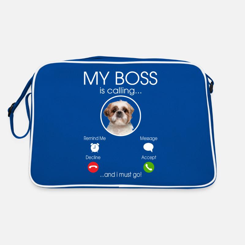 Shih Tzu my Boss Sac Retro
