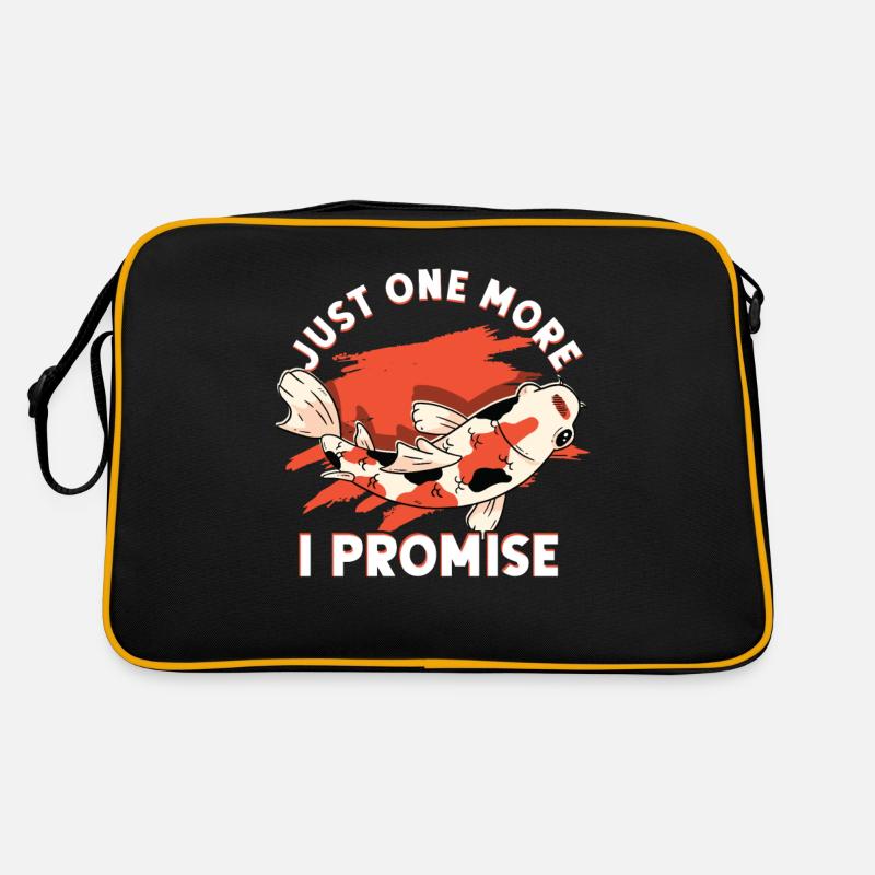 Nur Noch Einen Koi Ich Verspreche Es - Koi Retro Tasche