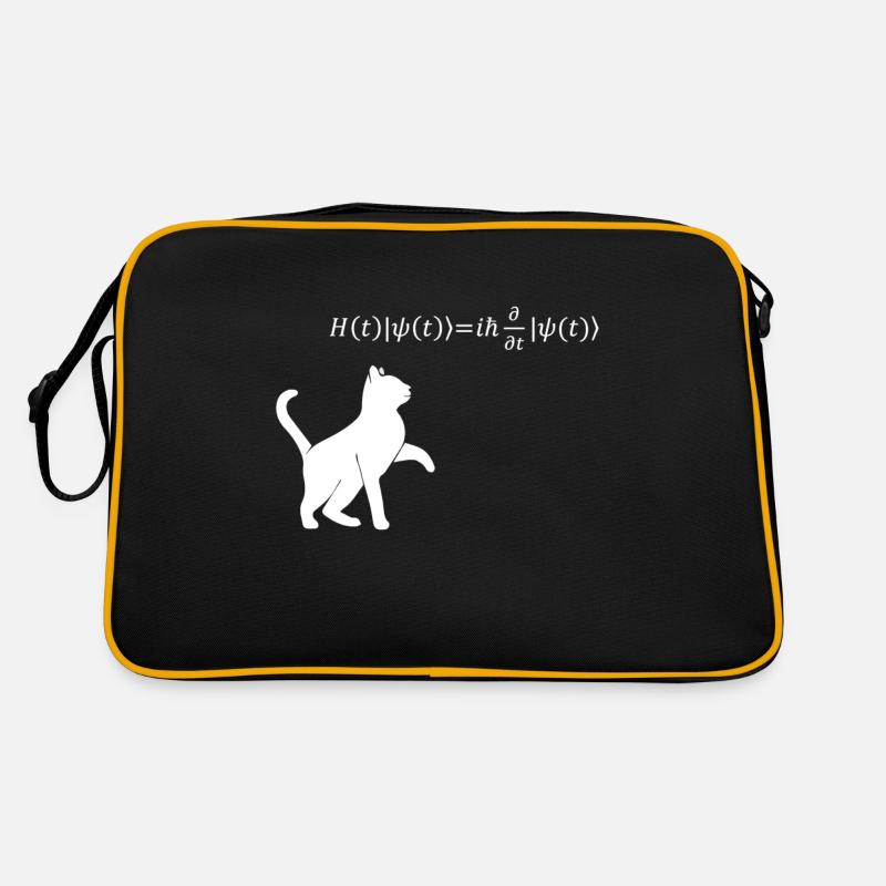 Chat De Schrödinger - physicien cadeau de physique nerd Sac Retro