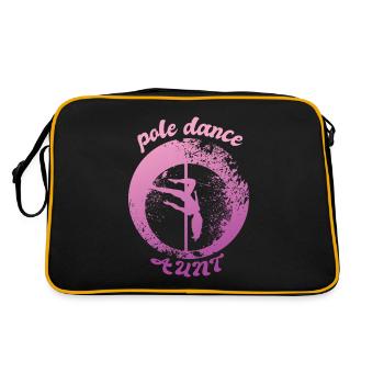 Pole dance tante - Retro Bag - black/gold - Back