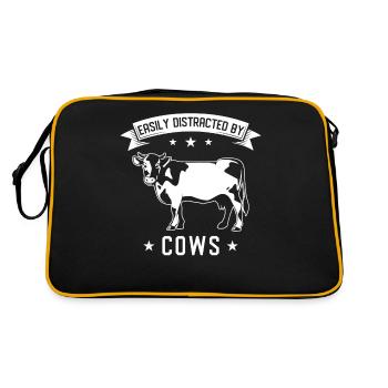 Vaches Rengaine - Sac Retro - noir/or - Dos