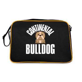 Colorbulls Conti Bulldoggen Continental Bulldogs - Sac Retro - noir/or - Dos
