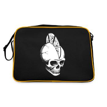 Pizza - Sac Retro - noir/or - Dos