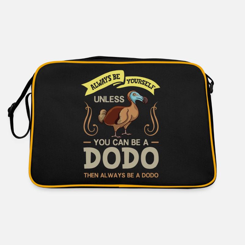 Dodo Oiseau Dronte Dudu Squelette Madagascar Sac Retro