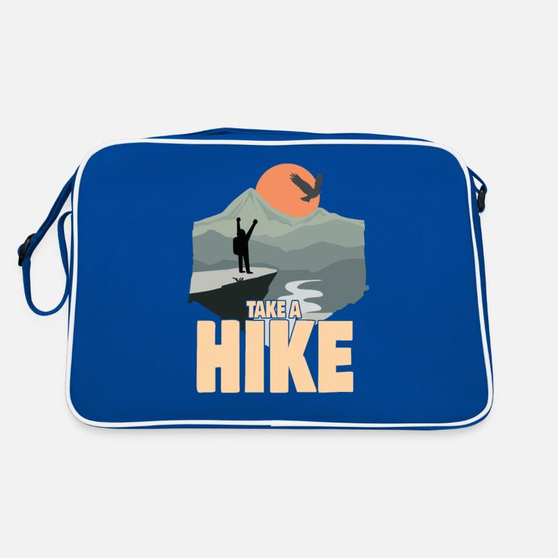 Take A Hike - Wanderer Saying Retro Bag