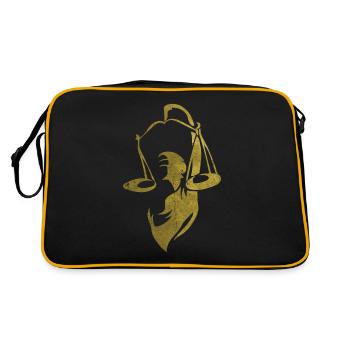 Justice Goddess of Justice - Retro Bag - black/gold - Back