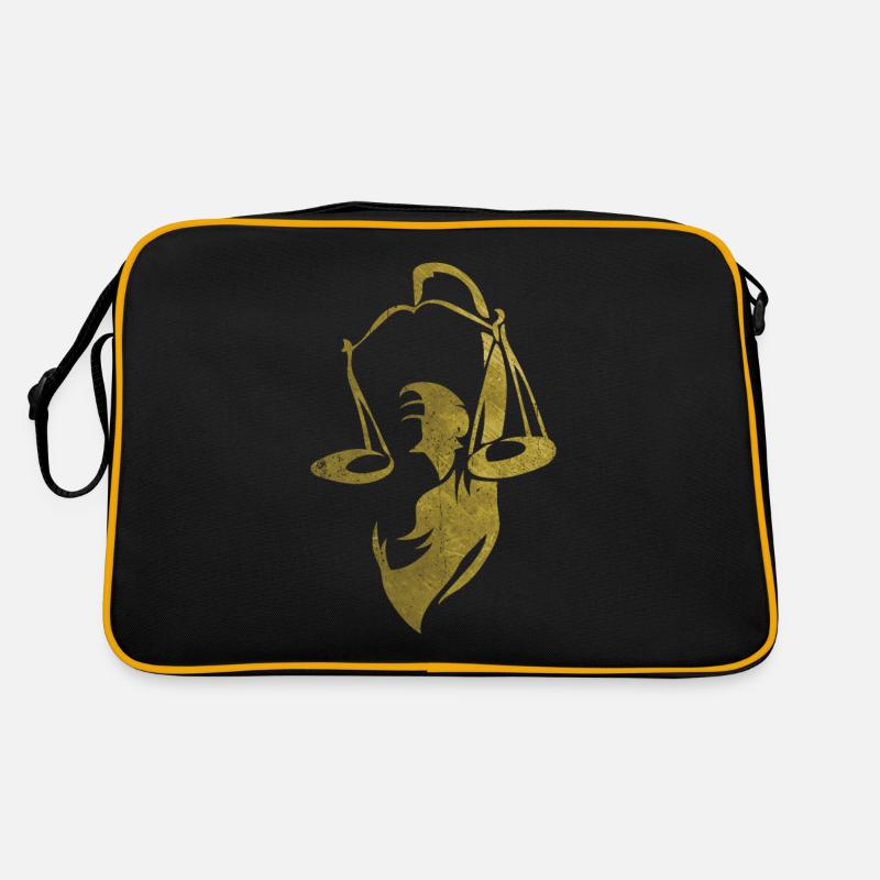 Justitia déesse de la justice Sac Retro
