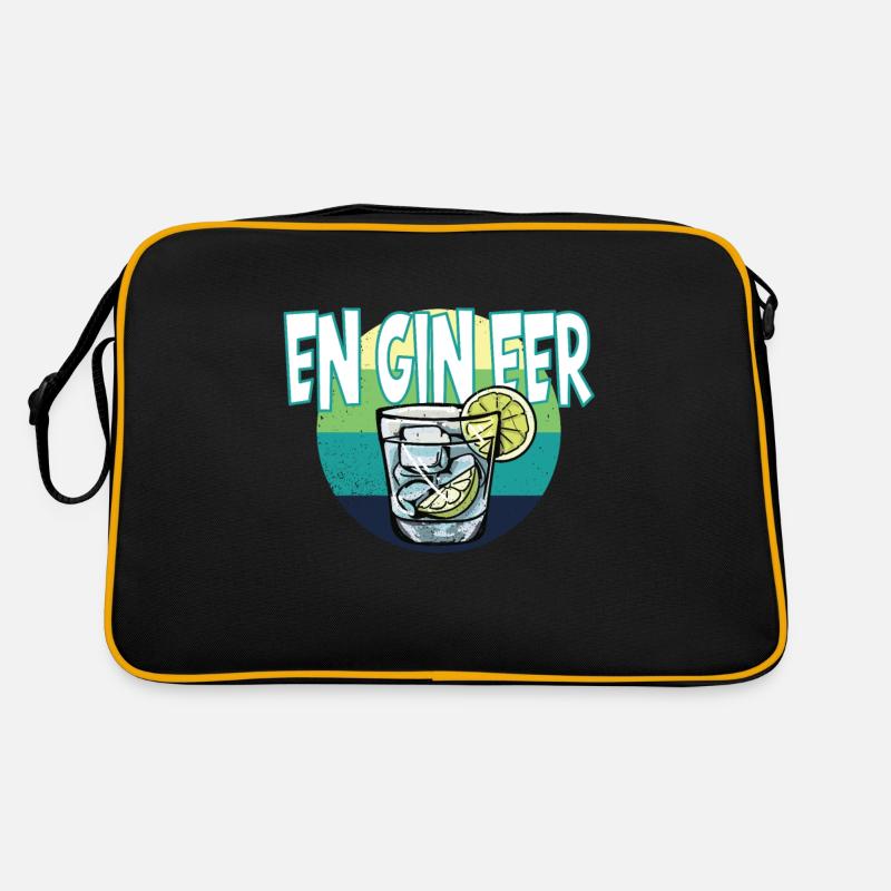 Gin Saying Engineer Retro Bag