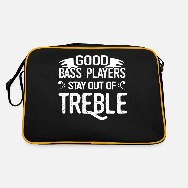 Bass Player Musician Sac Retro