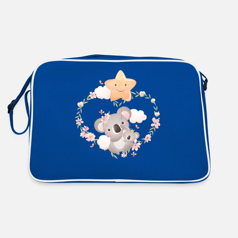 Doux koala bébé avec Koalamama Sac Retro