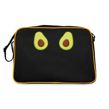 Avocado - Sac Retro - noir/or - Dos