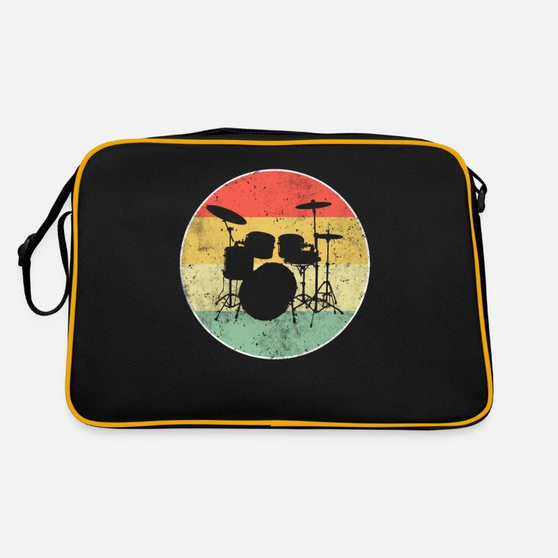 Schlagzeug Drums Drumkit Retro Retro Tasche