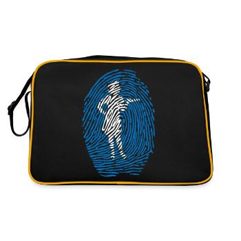 Dans My Dna Waitress T-shirt - Sac Retro - noir/or - Dos