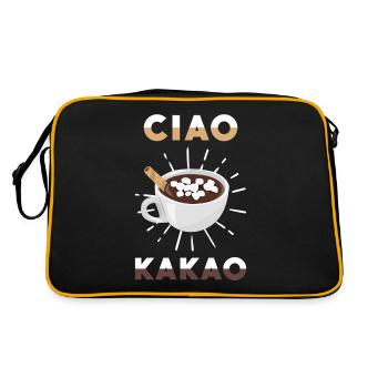 Ciao Cocoa - Retro Bag - black/gold - Back