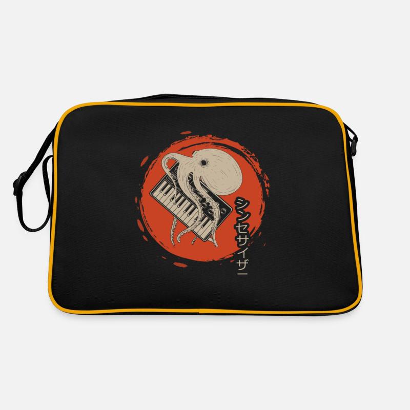 Japanischer Analog Synthesizer Octopus Synth Musik Retro Tasche