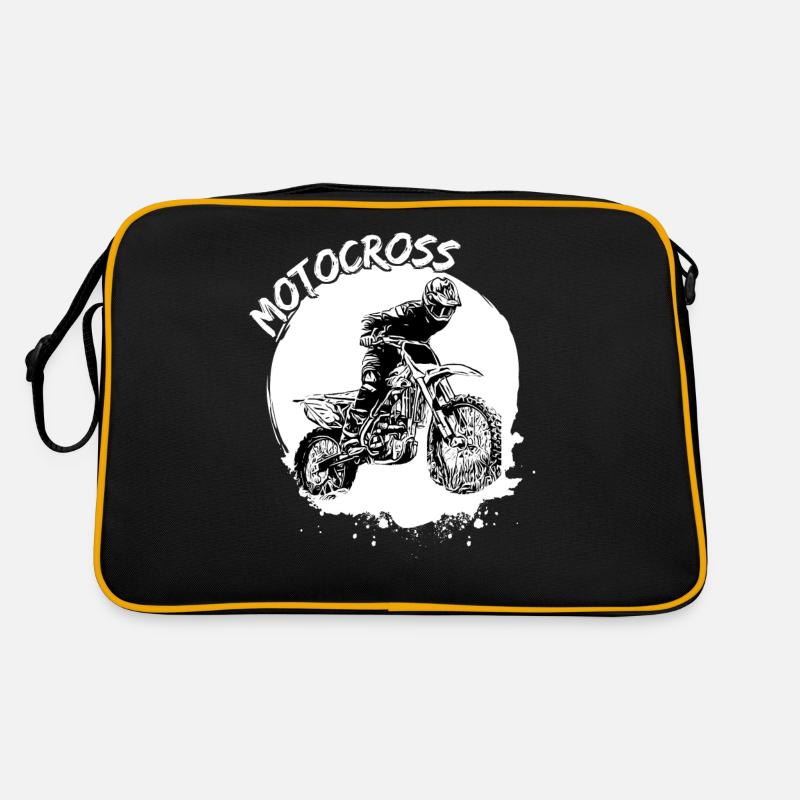 Motocross Design Enduro / Geschenkidee / MX Retro Retro Tasche