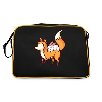 Renard - Sac Retro - noir/or - Dos