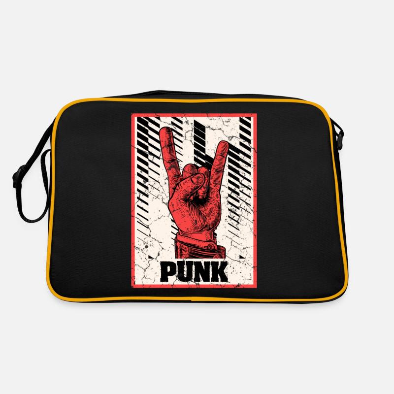 Devil's Horn Punks Punk Retro Bag