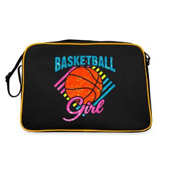Basket-ball filles - Sac Retro - noir/or - Dos