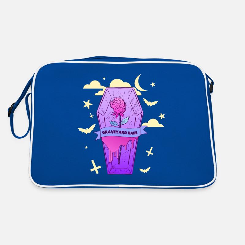 Graveyard Babe, Pastel Goth E-Girl Soft Goth Retro Tasche