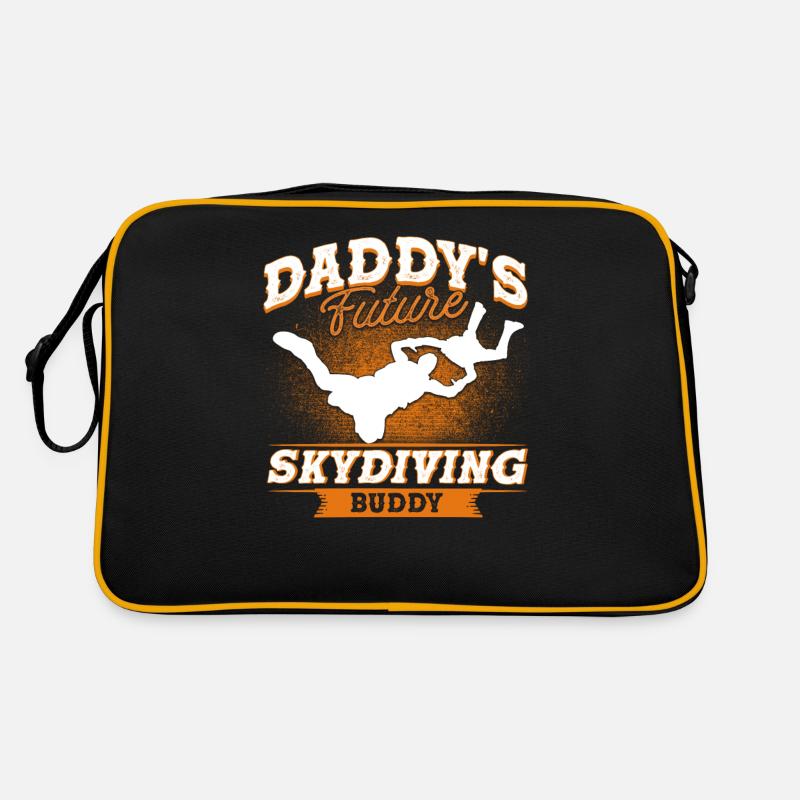 Skydiving buddy skydiving Retro Bag