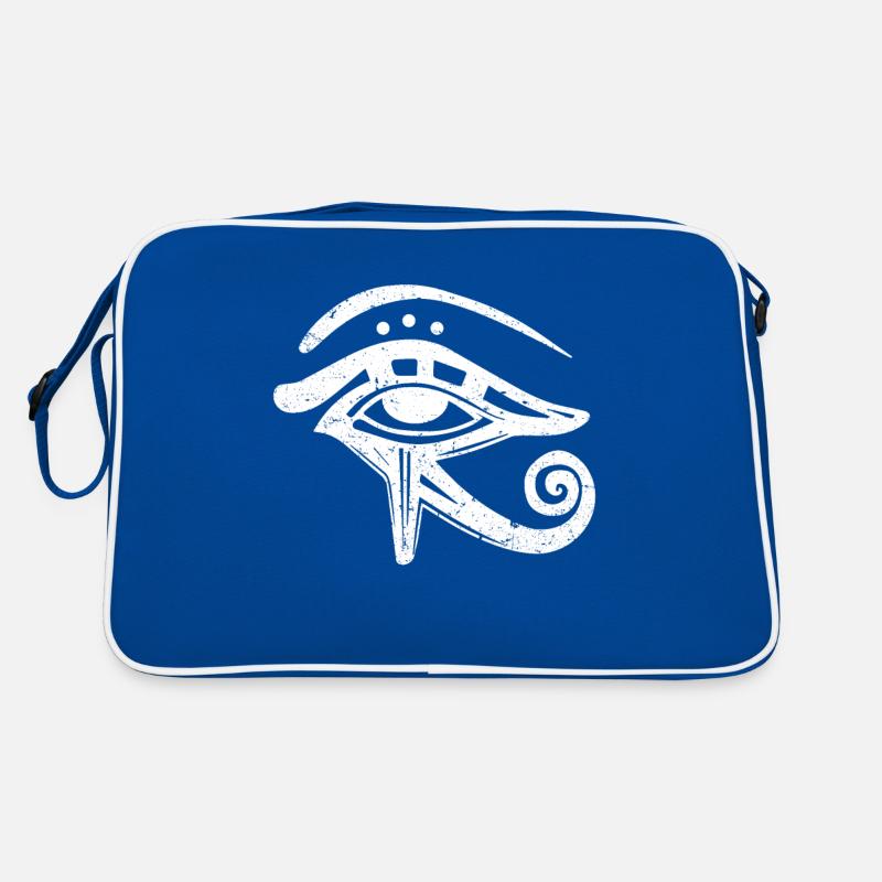 Oeil égyptien de Horus drôle Egypte Archéologue Sac Retro
