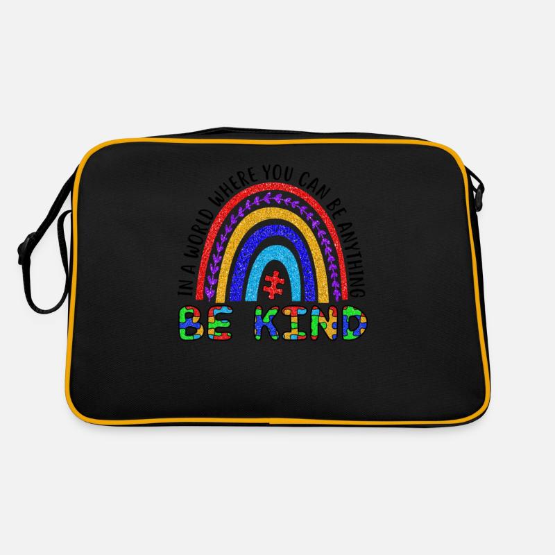 Dans A World Where You Can Be Anything Be Kind Sac Retro