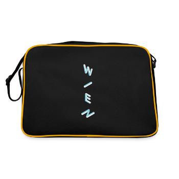 Vienna - Retro Bag - black/gold - Back