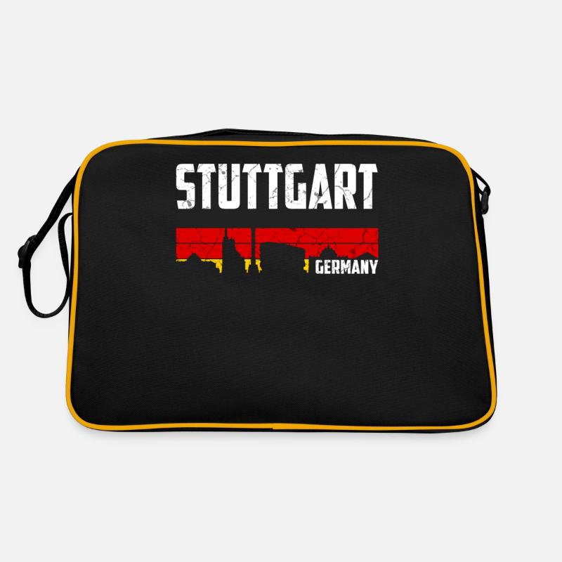 Stuttgart Deutschland Retro Tasche