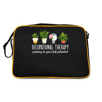 Occupational Therapy - Retro Bag - black/gold - Back