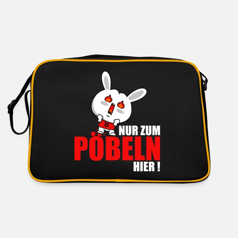 Je suis juste ici pour me moquer Sac Retro