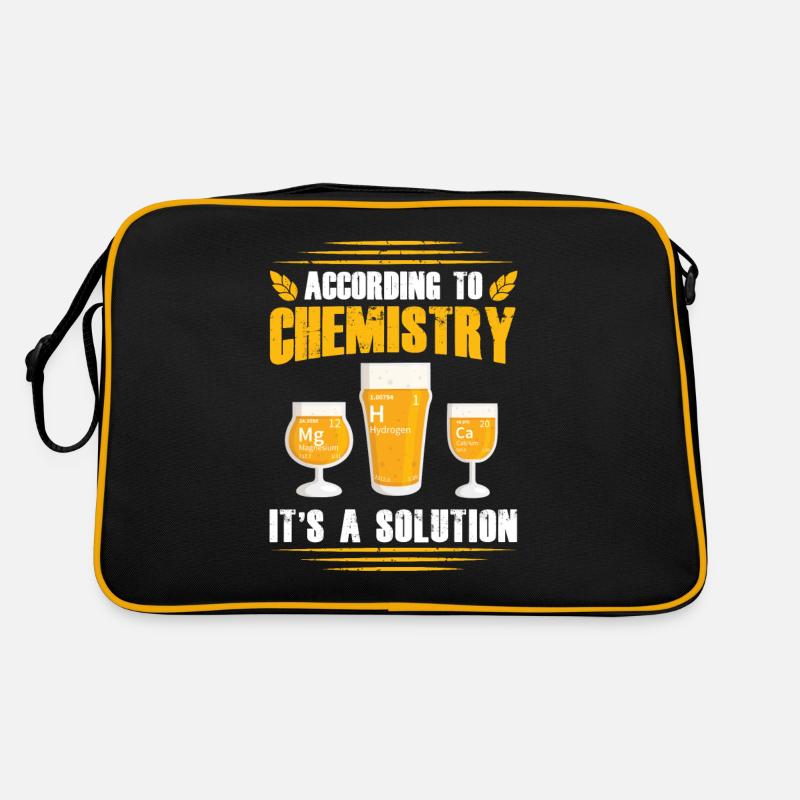 Selon la chimie Est-ce Une solution Brasser la bière Sac Retro
