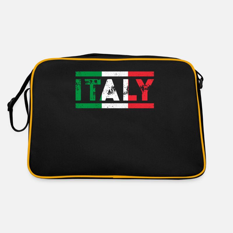 Italie Drapeau Sac Retro
