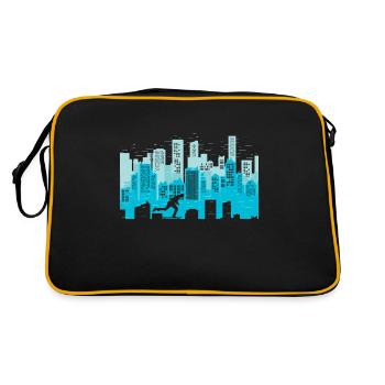 Longboard - Retro Bag - black/gold - Back