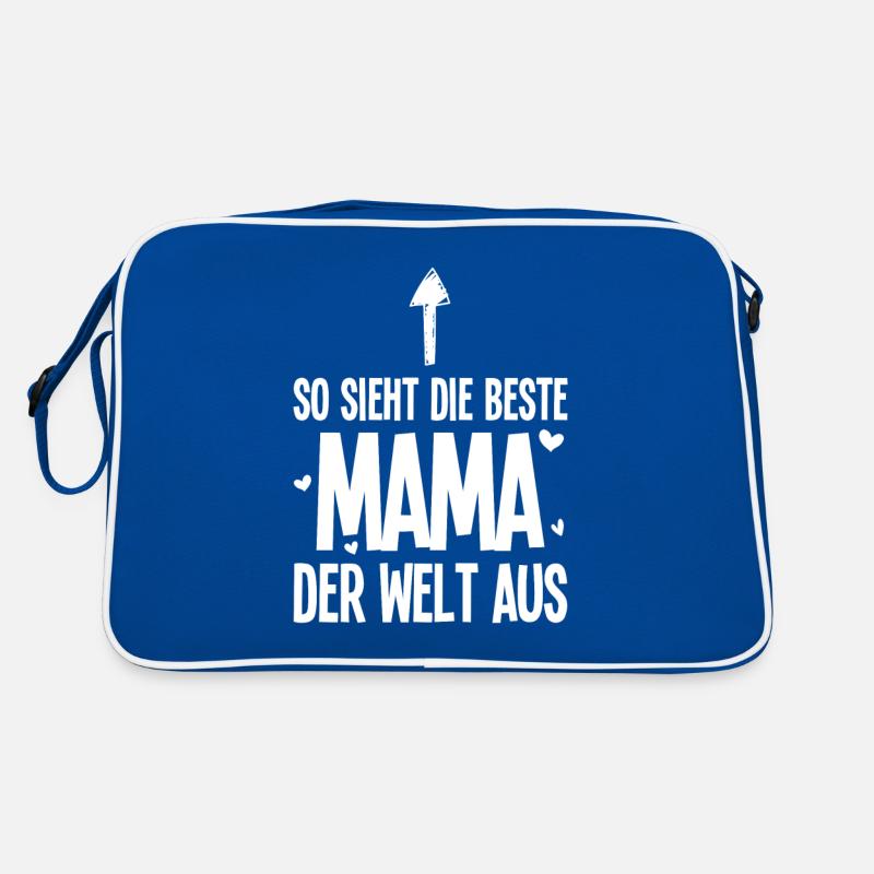 So sieht die beste Mama der Welt aus Retro Tasche