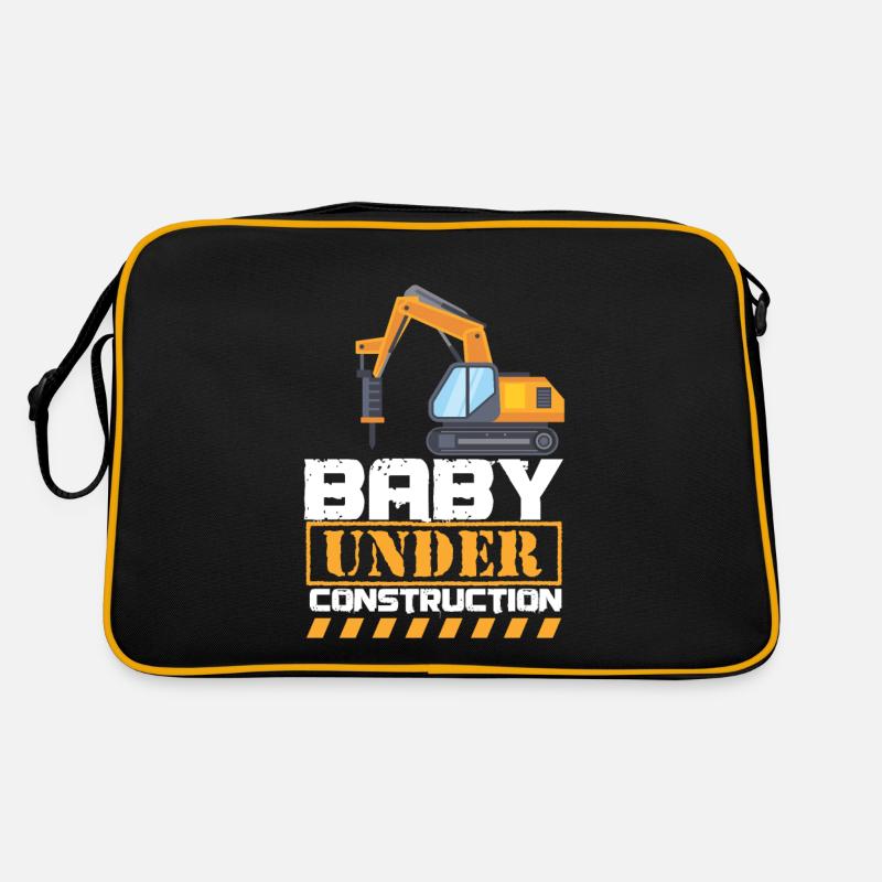 Bébé en construction Grossesse Mère Sac Retro