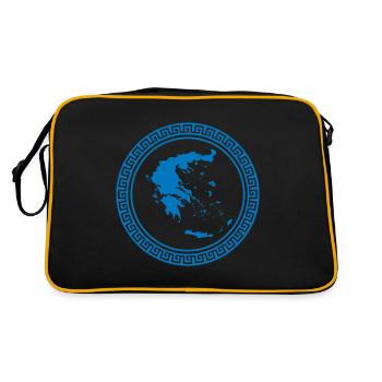 Greece - Retro Bag - black/gold - Back