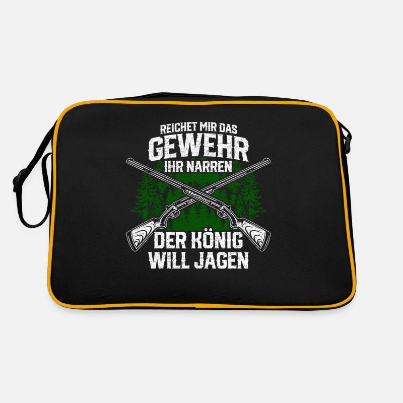 Reichet mir das Gewehr - Jäger Retro Tasche