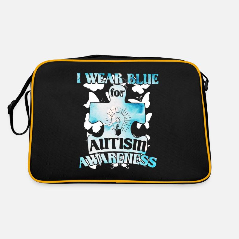 Autisme Autiste Asberger Autisme Awareness Puzzle Sac Retro