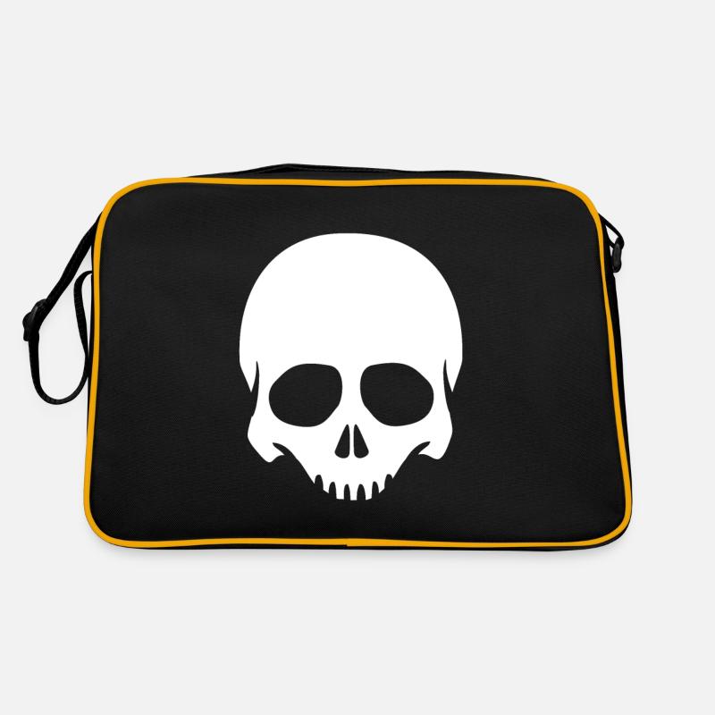 Tête de squelette squelette squelette Sac Retro