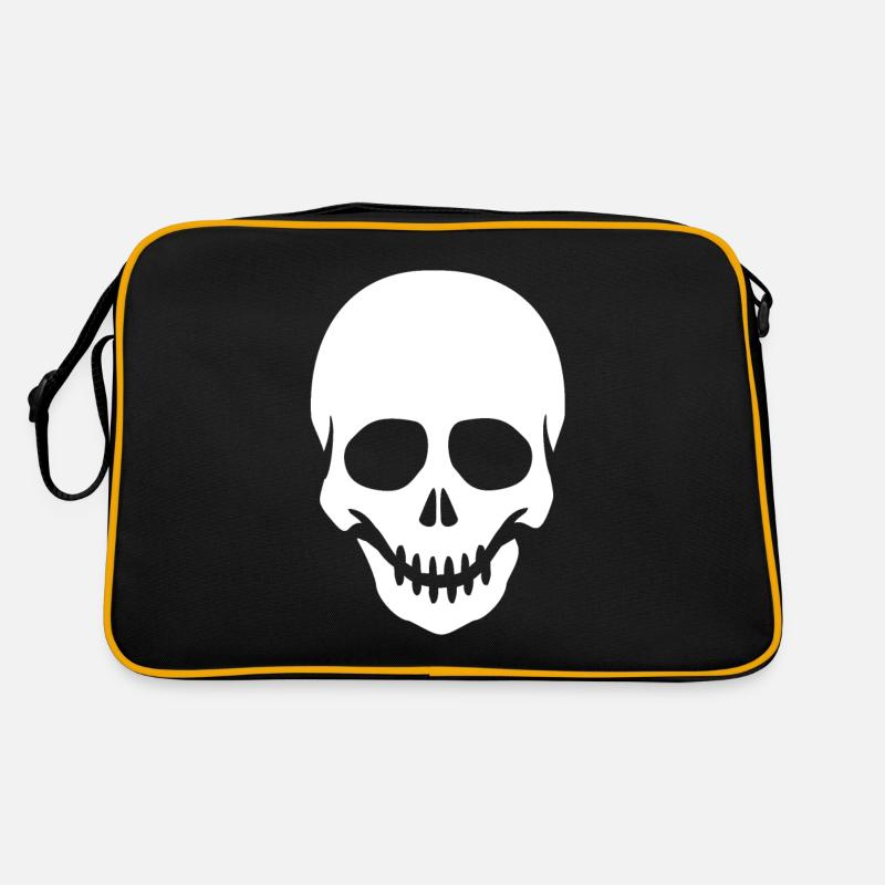 Tête de squelette squelette squelette Sac Retro