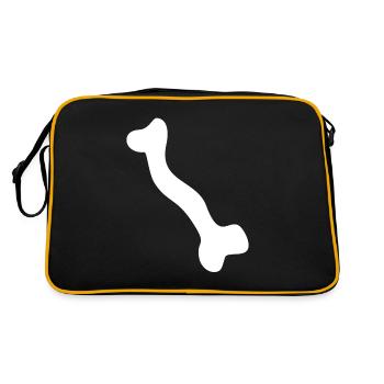 Os squelette - Sac Retro - noir/or - Dos